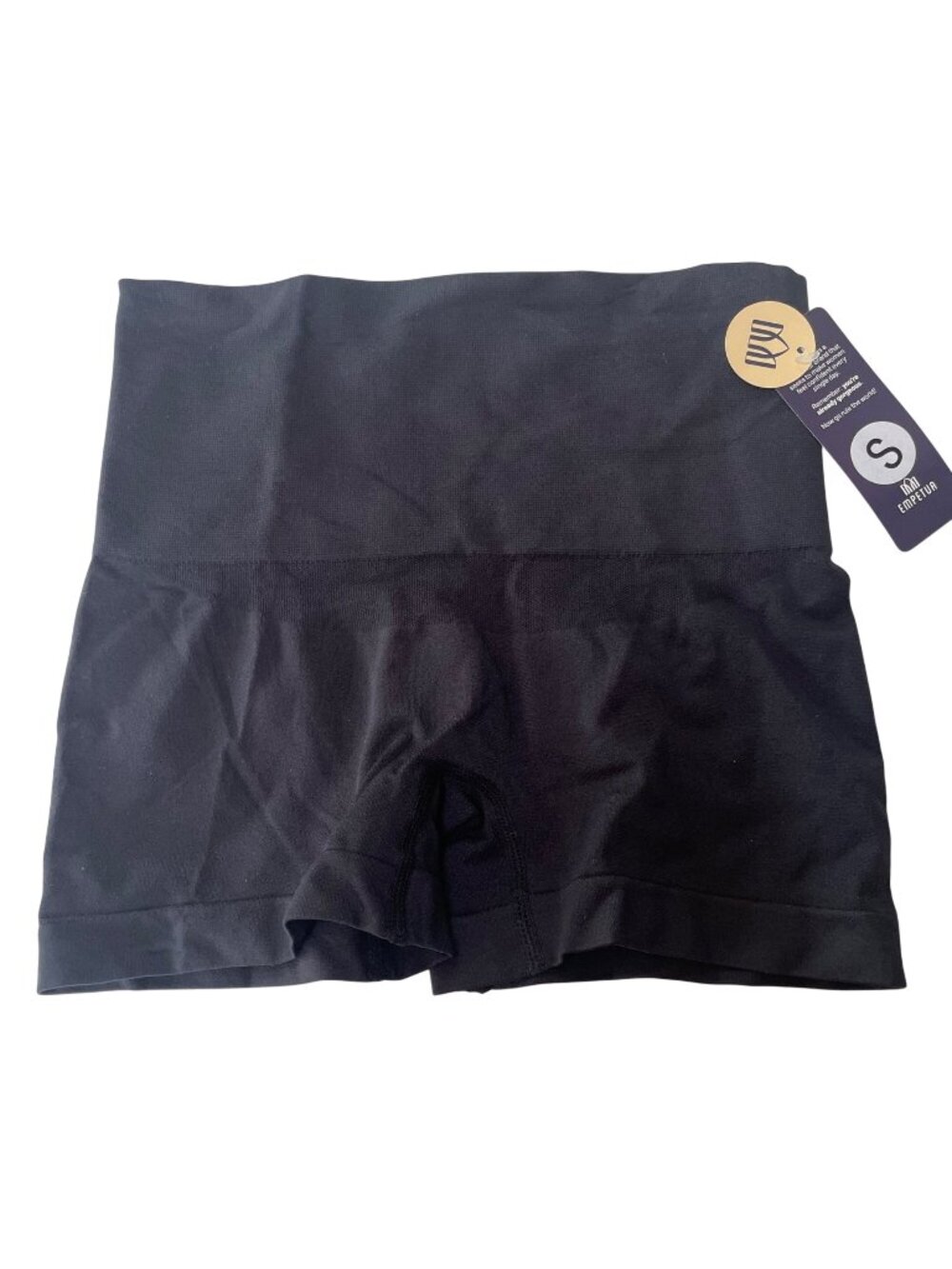 Shapermint Empetua All Day Every Day Smoothing Boyshort Underwear Black SM 38425
